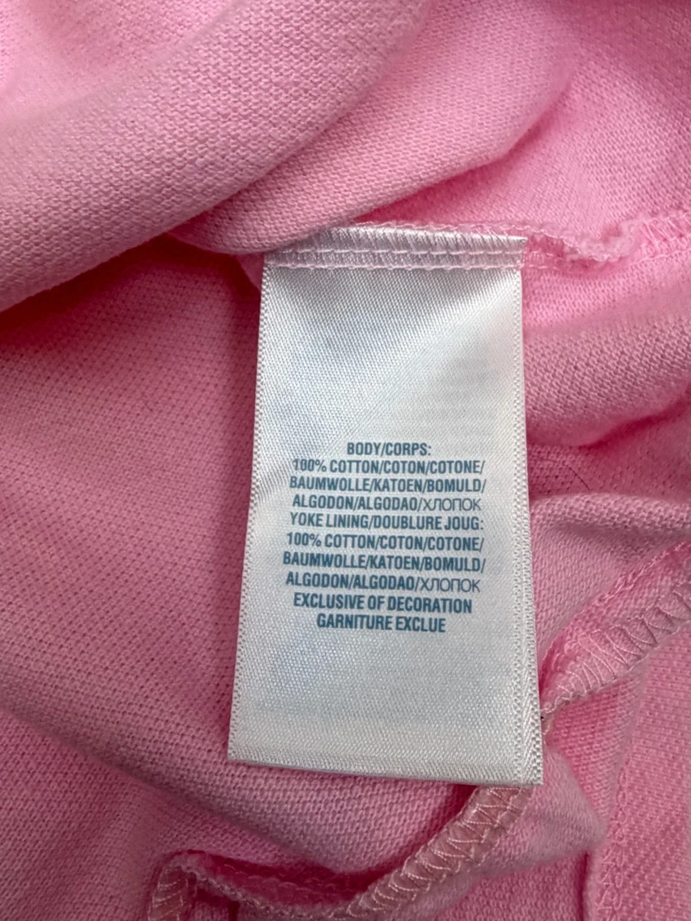 Ralph Lauren | Pink Pique Long Sleeve Ruffle Polo Dress Pony Logo | 6M